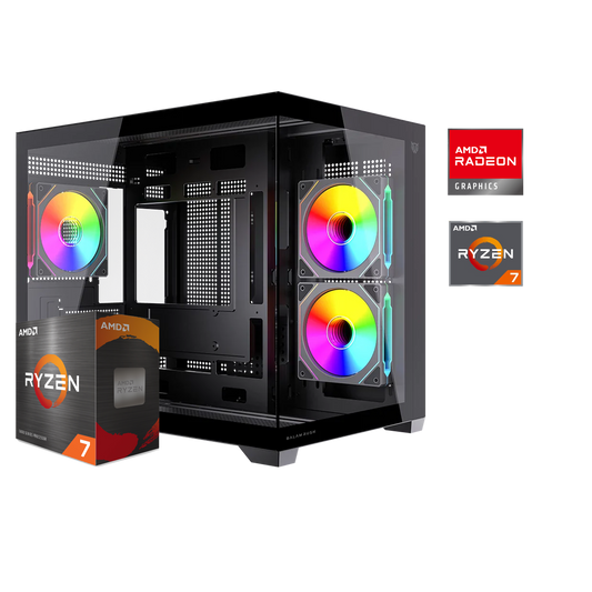 PC GAMER RYZEN 7 5700X / RX 7600 8GB / 1TB SSD / 16GB RAM