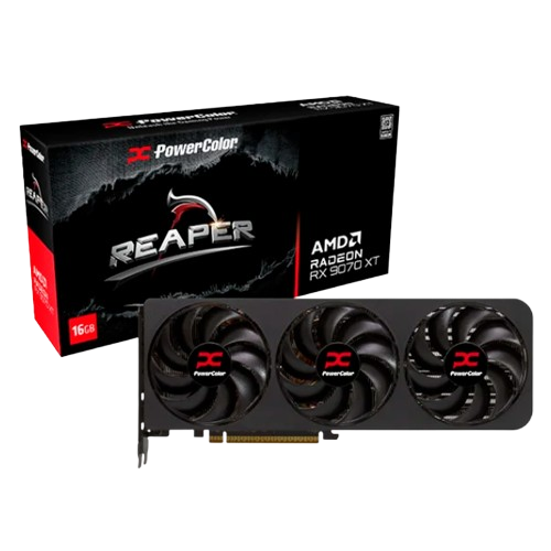 TARJETA DE VIDEO RX 9070 XT REAPER POWER COLOR 16GB