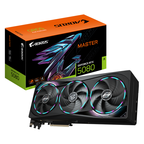 TARJETA DE VIDEO RTX 5080 AORUS MASTER 16GB