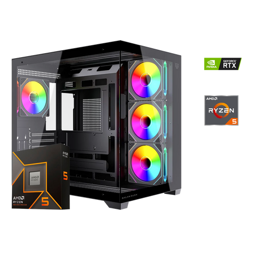 PC GAMER RYZEN 5 9600X / RTX 5070 12GB / 1TB SSD / 32GB RAM