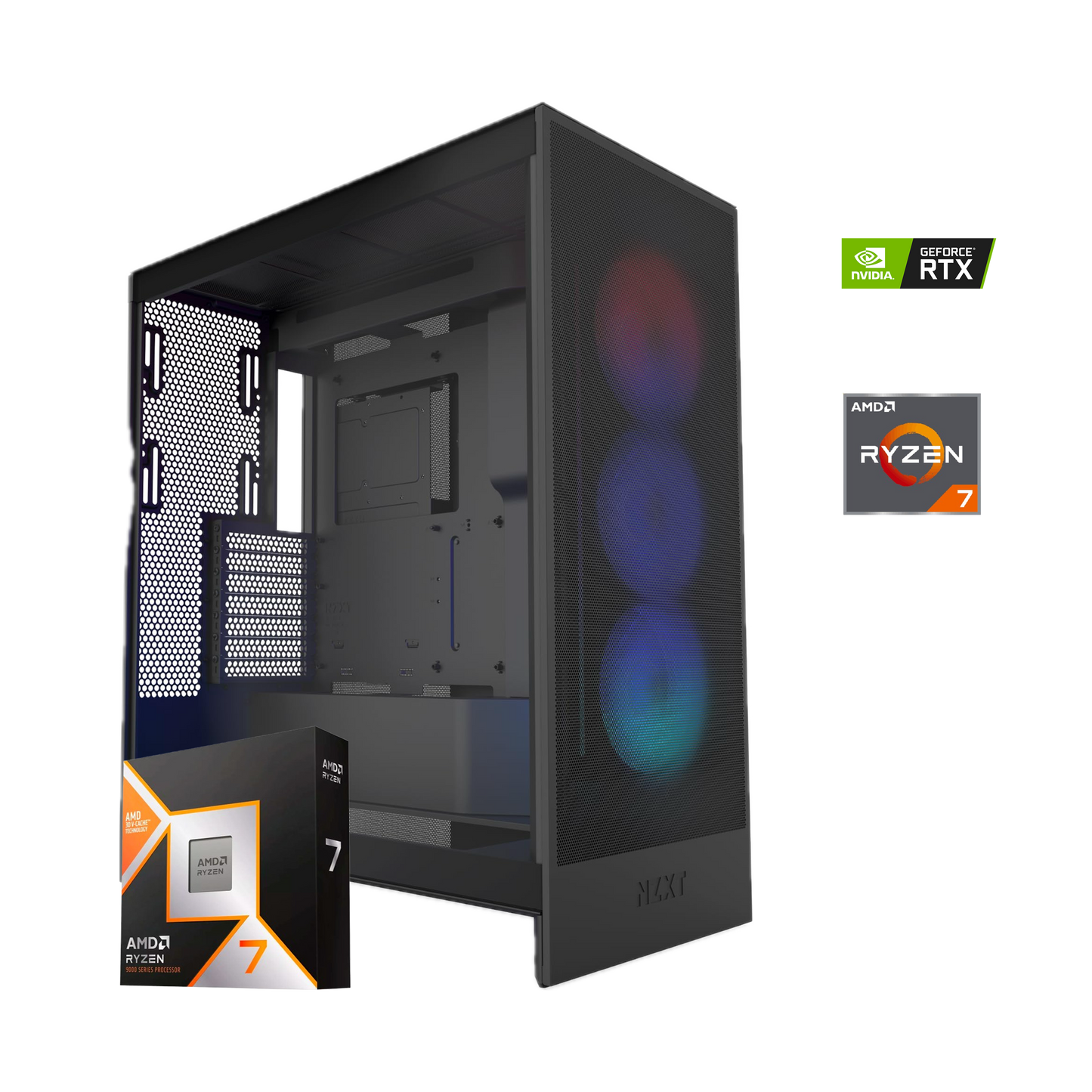 PC GAMER RYZEN 7 9800X3D / RTX 5080 16GB / 1TB SSD / 32GB RAM