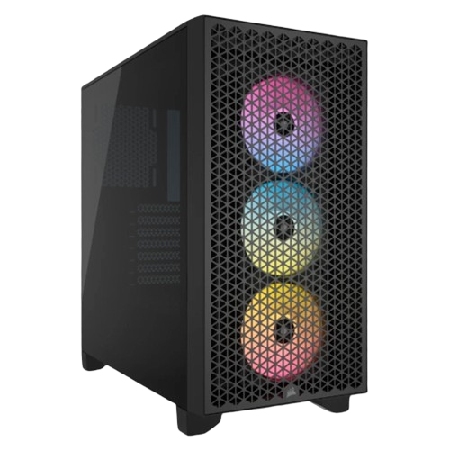 GABINETE CORSAIR 3000D AIRFLOW RGB CC-9011255-WW NEGRO