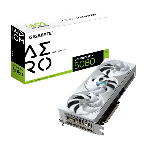 TARJETA DE VIDEO RTX 5080 AERO OC SFF 16G GIGABYTE