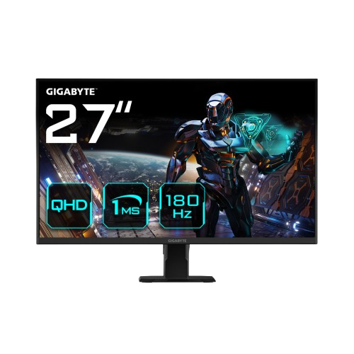 Monitor Gamer Gigabyte GS27QA 27” 1440p QHD 2K 180Hz IPS 1ms FreeSync