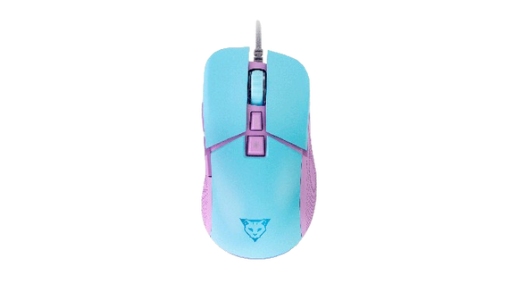 MOUSE GAMER OCELOT GAMING ÓPTICO CANDY BLUE ALÁMBRICO USB 7200DPI AZUL