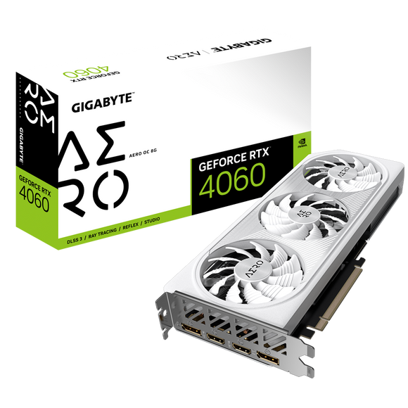 TARJETA DE VIDEO RTX 4060 8GB AERO GIGABYTE