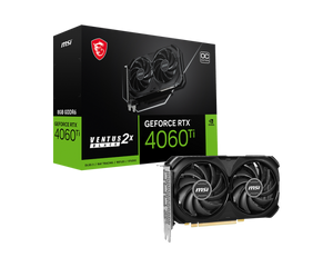 TARJETA DE VIDEO RTX 4060TI 8GB MSI VENTUS 2X