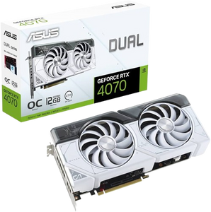 TARJETA DE VIDEO RTX 4070 12GB ASUS DUAL WHITE