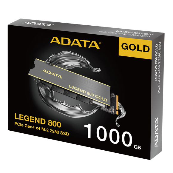 UNIDAD DE ESTADO SÓLIDO SSD ADATA LEGEND 800 GOLD NVME 1TB PCIE 4.0 M.2