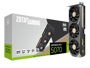 TARJETA DE VIDEO RTX 5070 ZOTAC SOLID OC 12GB