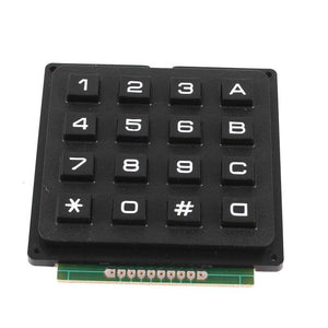 Teclado Matricial 4x4 Negro
