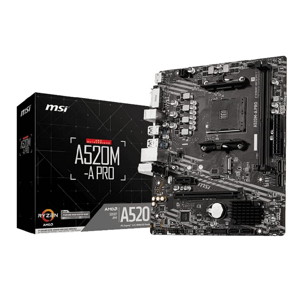 MOTHERBOARD MSI A520M A-PRO
