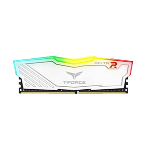 MEMORIA RAM T-FORCE 8GB DDR4 3200 DELTA RGB (BLANCA)