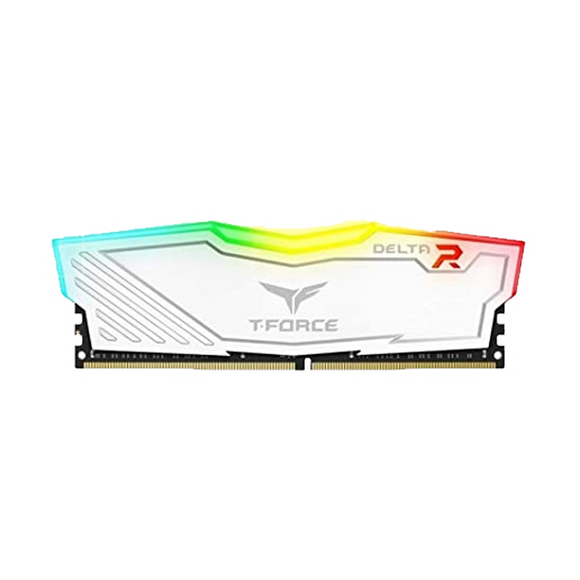 MEMORIA RAM T-FORCE 8GB DDR4 3200 DELTA RGB (BLANCA)