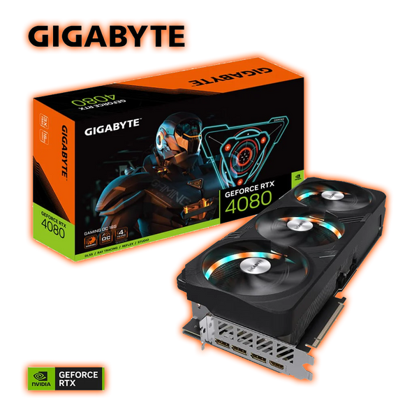 TARJETA DE VIDEO GIGABYTE RTX 4080 GAMING 16GB (GV-N4080GAMING-16GD)