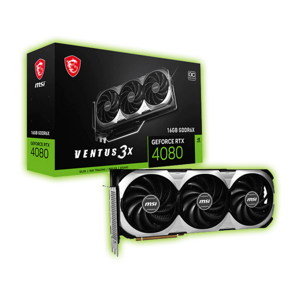 TARJETA DE VIDEO MSI RTX 4080 VENTUS 3X OC 16GB (RTX 4080 16GB VENTUS 3X OC)