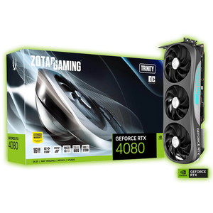 TARJETA DE VIDEO ZOTAC  RTX 4080 TRINITY OC 16GB  (ZT-D40810J-10P)