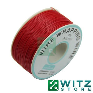 Cable de Alambre de Cobre Rojo 30 AWG (Rollo)