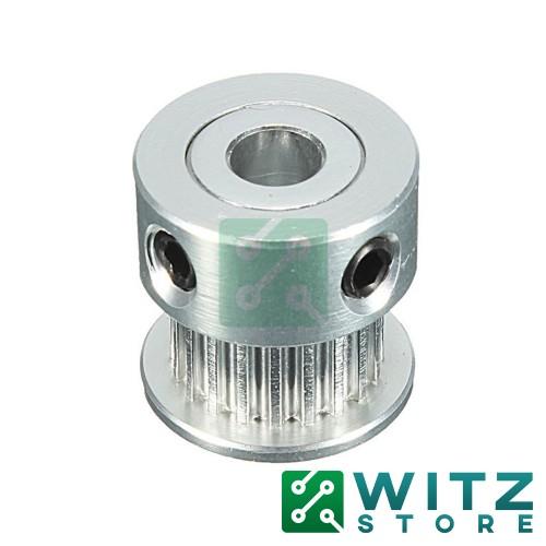 Polea De Aluminio GT2 6mm 20 Dientes Diametro Interior 8mm