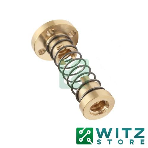 Tuerca Para Tornillo De Avance T8 Con Anti Backlash