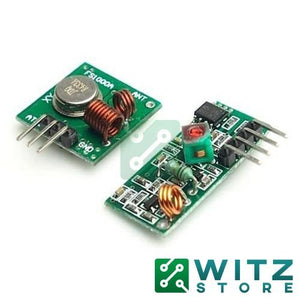 Kit Emisor y Receptor Wireless 433MHz