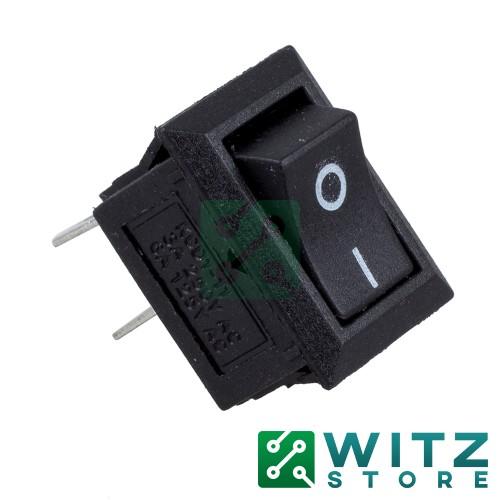 Mini Interruptor Switch de 2 Pin de 2 Posiciones 1 Polo 1 Tiro KCD11