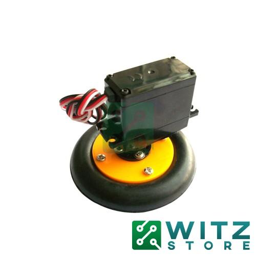 Servomotor DS04-NFC 360° Rotación + Llanta para Robot