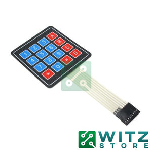Teclado Matricial 4x4 de Membrana